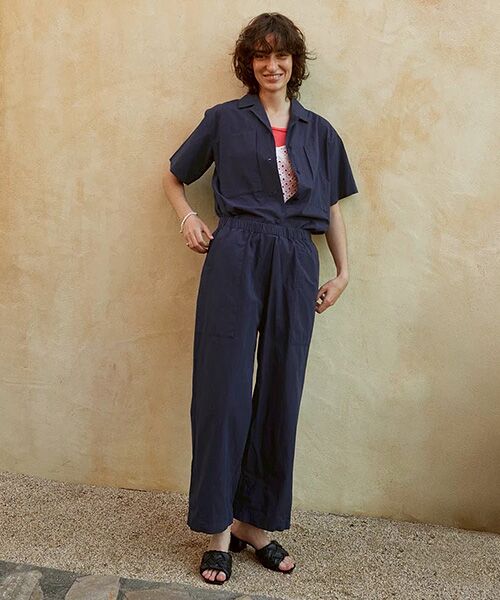 STYLE ＆ EDIT / スタイル＆エディット サロペット・オールインワン | オーバーオール（NAVY）