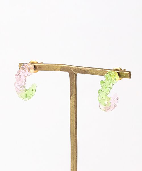 STYLE ＆ EDIT / スタイル＆エディット ピアス・イヤリング | ピアス（GreenPink）