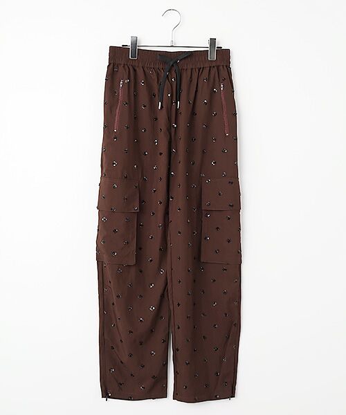 STYLE ＆ EDIT / スタイル＆エディット カーゴパンツ | パンツ（Deep BurgundySequins）