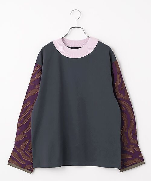 STYLE ＆ EDIT / スタイル＆エディット その他トップス | カットソー（Charcoal Grey）