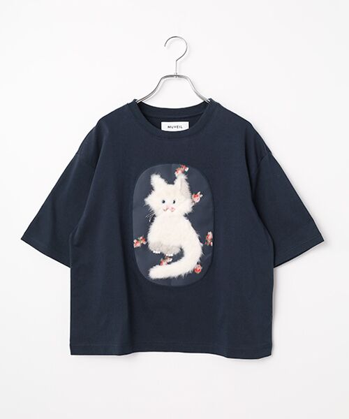 STYLE ＆ EDIT / スタイル＆エディット Tシャツ | Ｔシャツ（navy）