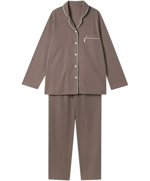 睡眠科学 / スイミンカガク ルームウェア | レディスパジャマ　上下セット（ＹＤＸ５２５）（BR）