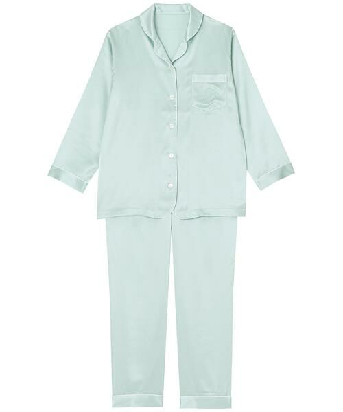 睡眠科学 / スイミンカガク ルームウェア | レディスパジャマ　上下セット（ＹＤＸ５４２）（GR）