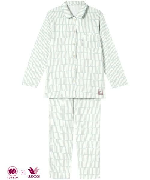 睡眠科学/スイミンカガク パジャマ(YDW480) GR M 睡眠科学/スイミンカガク パジャマ(YDW480) GR M
