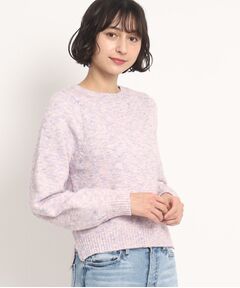 ◆【手洗い可】ミックス糸ニット