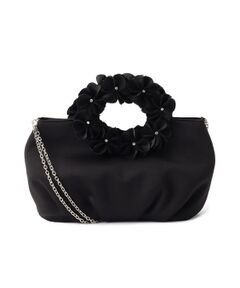 SunaUna / スーナウーナ トートバッグ | 【モチーフが可愛い／セレモニーにも】タックトートバッグ