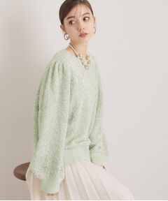 SunaUna / スーナウーナ ニット・セーター | 【web限定／今すぐ活躍】リボンヤーンニット