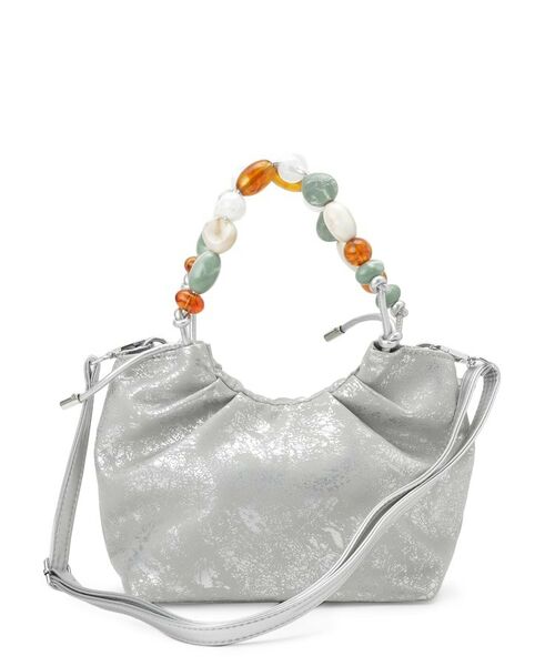 SunaUna / スーナウーナ ハンドバッグ | 【2WAY／持ち手ビジュー】箔プリントバッグ | 詳細3