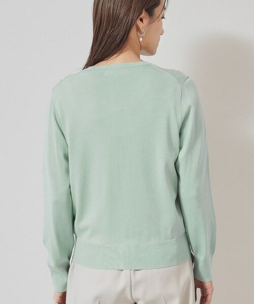 SunaUna / スーナウーナ カーディガン・ボレロ | 【SS~Lサイズ展開/リボン&ビーズ刺繍】クラフトニットカーディガン | 詳細16