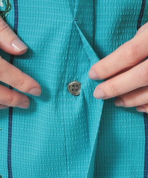 SunaUna / スーナウーナ ロング・マキシ丈ワンピース | 【スタンドフリル＆リボン】オリエンタルパネルワンピース | 詳細16