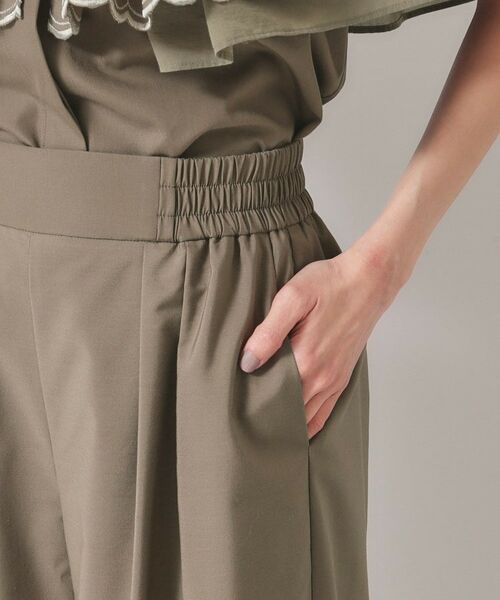 SunaUna / スーナウーナ パンツ | 【幾何柄／エンブロイダリー】ウエストゴムガウチョパンツ | 詳細15