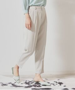 SunaUna / スーナウーナ パンツ | 【ポケットフリル／大人フェミニン】テーパードパンツ