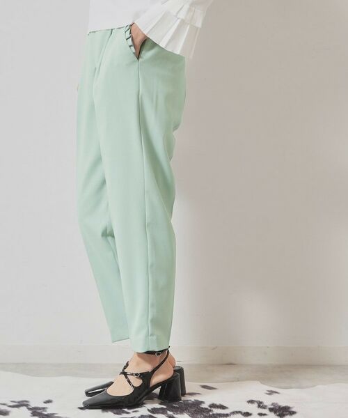 SunaUna / スーナウーナ パンツ | 【ポケットフリル/大人フェミニン】テーパードパンツ | 詳細10