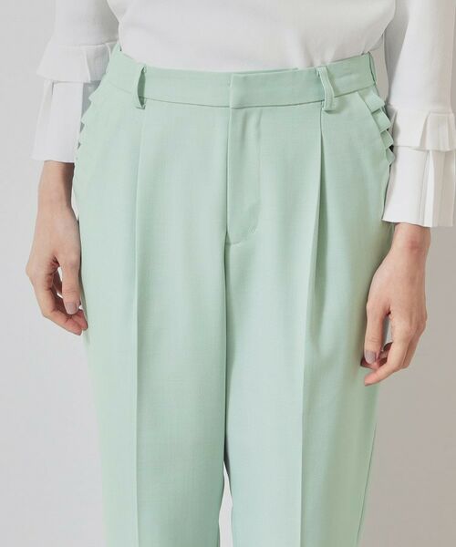 SunaUna / スーナウーナ パンツ | 【ポケットフリル/大人フェミニン】テーパードパンツ | 詳細17