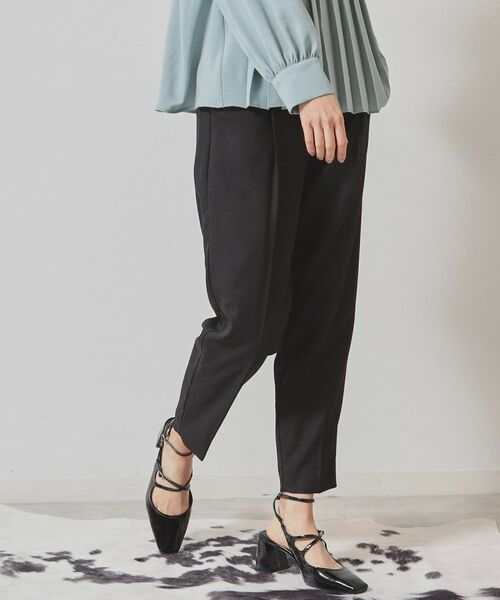 SunaUna / スーナウーナ パンツ | 【ポケットフリル/大人フェミニン】テーパードパンツ | 詳細6