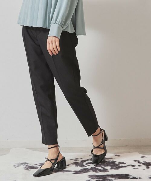 SunaUna / スーナウーナ パンツ | 【ポケットフリル/大人フェミニン】テーパードパンツ | 詳細7