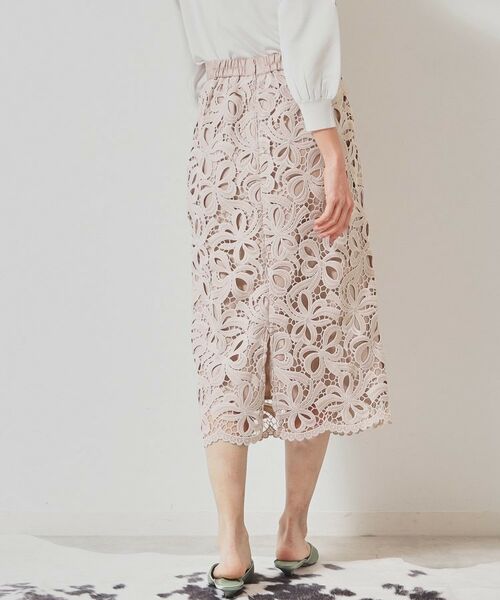 SunaUna / スーナウーナ スカート | 【リボンレース/S~Lサイズ展開】裾スカラタイトスカート | 詳細15