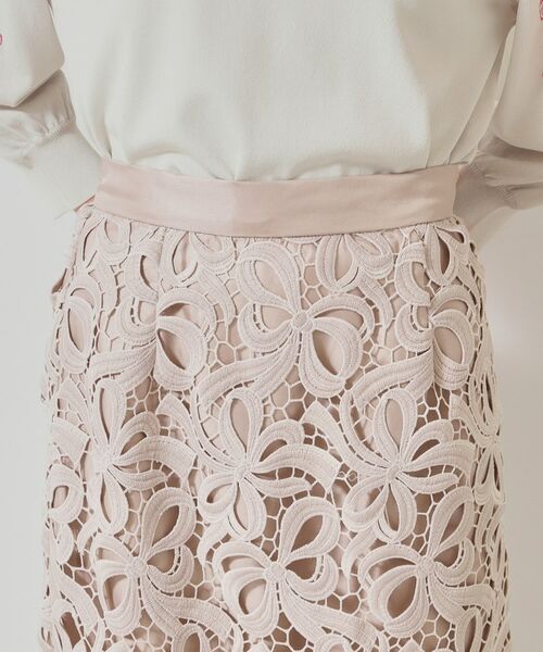 SunaUna / スーナウーナ スカート | 【リボンレース/S~Lサイズ展開】裾スカラタイトスカート | 詳細16