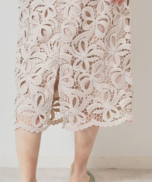 SunaUna / スーナウーナ スカート | 【リボンレース/S~Lサイズ展開】裾スカラタイトスカート | 詳細19