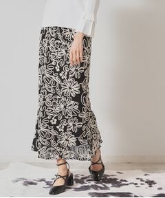 SunaUna / スーナウーナ ロング・マキシ丈スカート | 【ウエスト総ゴム／コードレース】マーメイドスカート