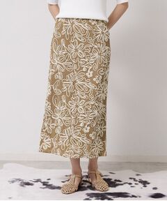 SunaUna / スーナウーナ ロング・マキシ丈スカート | 【ウエスト総ゴム／コードレース】マーメイドスカート