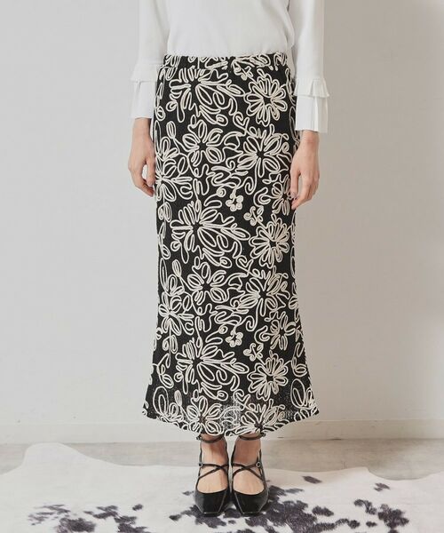 SunaUna / スーナウーナ ロング・マキシ丈スカート | 【ウエスト総ゴム／コードレース】マーメイドスカート | 詳細10