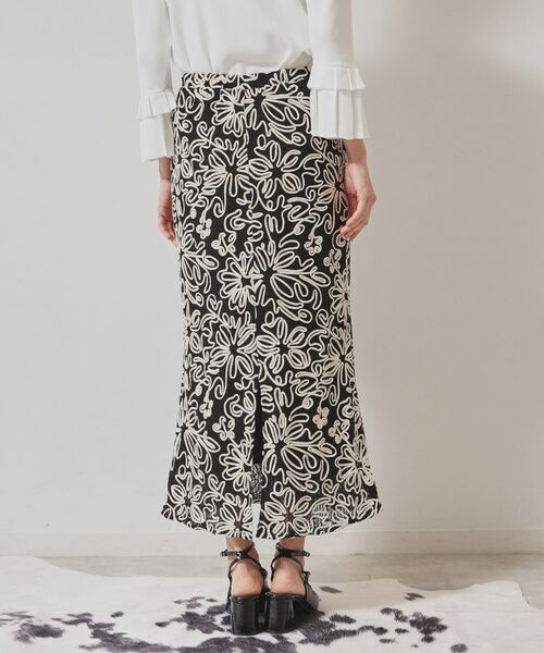 SunaUna / スーナウーナ ロング・マキシ丈スカート | 【ウエスト総ゴム／コードレース】マーメイドスカート | 詳細12