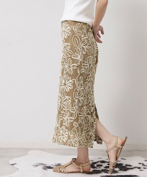 SunaUna / スーナウーナ ロング・マキシ丈スカート | 【ウエスト総ゴム／コードレース】マーメイドスカート | 詳細8