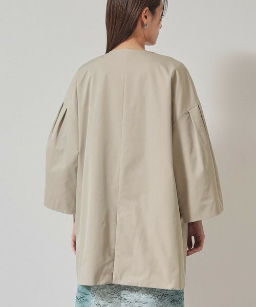 SunaUna / スーナウーナ その他アウター | 【フレアスリーブ／裏付き】ミドル丈コート | 詳細12