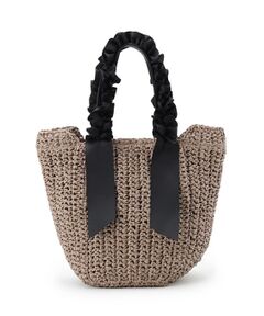 SunaUna / スーナウーナ トートバッグ | 【持ち手フリルリボン】ペーパーバッグ