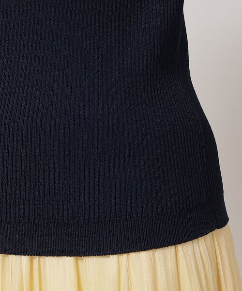 SunaUna / スーナウーナ ニット・セーター | 【接触冷感／アンサンブル可】パール調パーツ付きニット | 詳細18