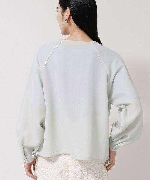 SunaUna / スーナウーナ レザーブルゾン・ジャケット | 【メッシュ／パフスリーブ】ライトブルゾン | 詳細11