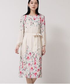 SunaUna / スーナウーナ ミニ丈・ひざ丈ワンピース | 【&yours project／SS～L】パネル柄ワンピース