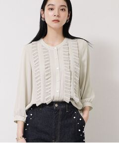 SunaUna / スーナウーナ シャツ・ブラウス | 【お仕事にも！／プリーツフリル】春色ブラウス