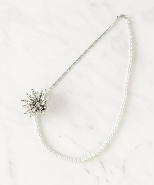SunaUna / スーナウーナ ネックレス・ペンダント・チョーカー | 【パール調コンビ】モチーフネックレス | 詳細1