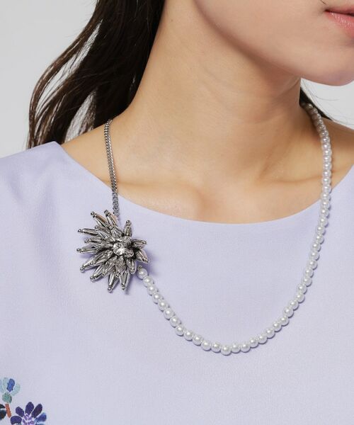 SunaUna / スーナウーナ ネックレス・ペンダント・チョーカー | 【パール調コンビ】モチーフネックレス | 詳細4