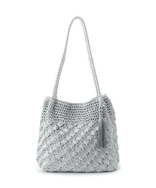 SunaUna / スーナウーナ トートバッグ | 【こなれ見え!/肩掛け可能/軽量】メタリックトートバッグ | 詳細1