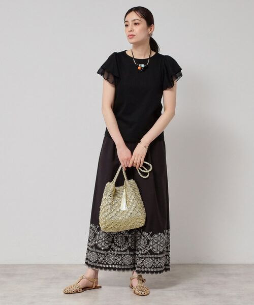 SunaUna / スーナウーナ トートバッグ | 【こなれ見え!/肩掛け可能/軽量】メタリックトートバッグ | 詳細15