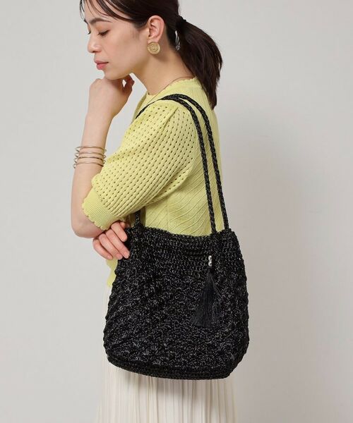 SunaUna / スーナウーナ トートバッグ | 【こなれ見え!/肩掛け可能/軽量】メタリックトートバッグ | 詳細16