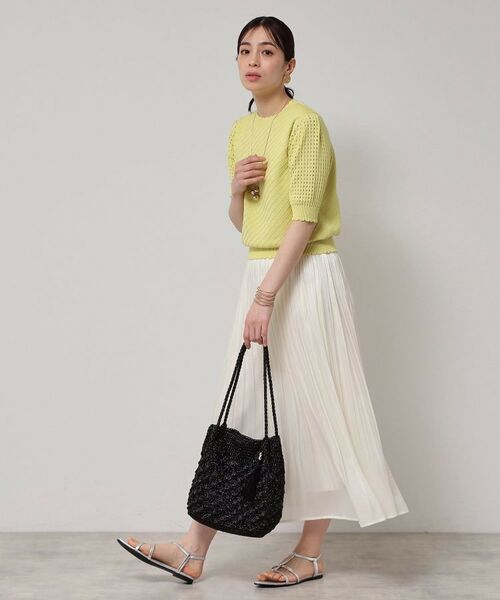 SunaUna / スーナウーナ トートバッグ | 【こなれ見え!/肩掛け可能/軽量】メタリックトートバッグ | 詳細17