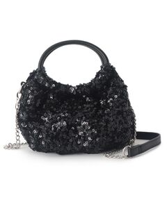 SunaUna / スーナウーナ トートバッグ | 【華やか／スパンコール】丸形バッグ