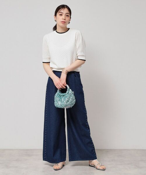 SunaUna / スーナウーナ トートバッグ | 【華やか/スパンコール】丸形バッグ | 詳細15