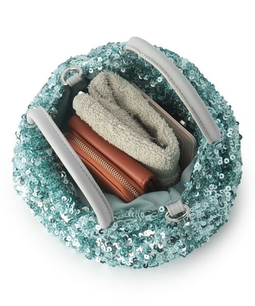 SunaUna / スーナウーナ トートバッグ | 【華やか/スパンコール】丸形バッグ | 詳細8