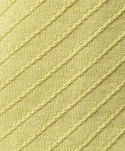 SunaUna / スーナウーナ ニット・セーター | 【SS~Lサイズ展開/5分袖】編地変化ニット | 詳細9