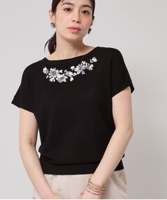 SunaUna / スーナウーナ ニット・セーター | 【SS～Lサイズ展開／手刺繍】クラフトニット