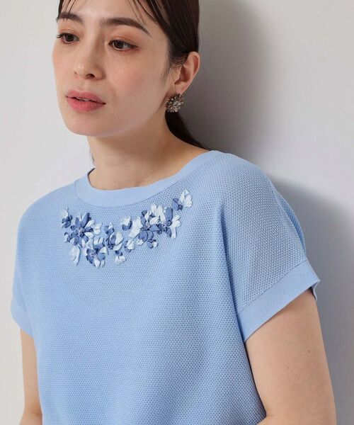 SunaUna / スーナウーナ ニット・セーター | 【SS~Lサイズ展開/手刺繍】クラフトニット | 詳細11