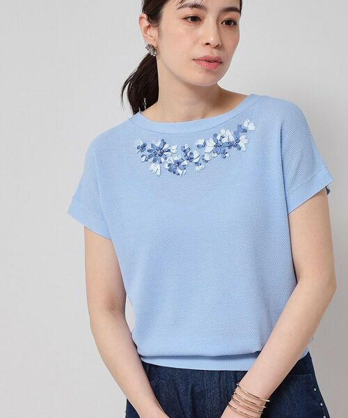 SunaUna / スーナウーナ ニット・セーター | 【SS~Lサイズ展開/手刺繍】クラフトニット | 詳細12