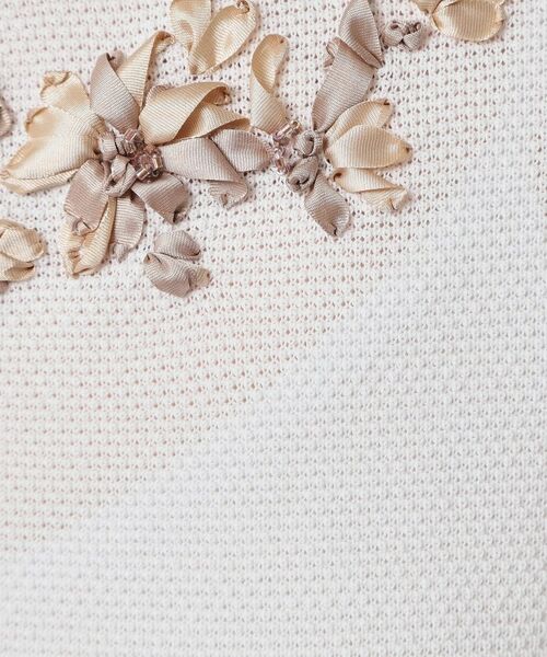 SunaUna / スーナウーナ ニット・セーター | 【SS~Lサイズ展開/手刺繍】クラフトニット | 詳細7