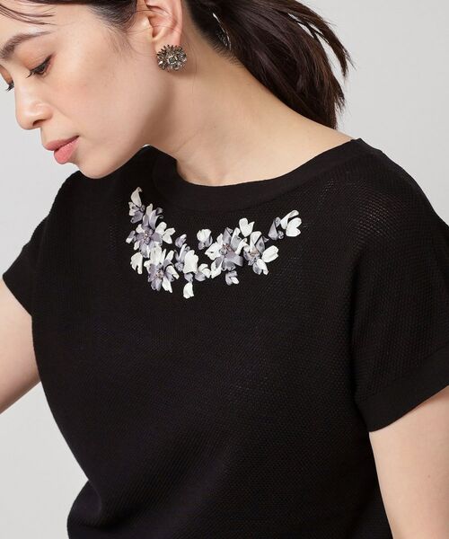 SunaUna / スーナウーナ ニット・セーター | 【SS~Lサイズ展開/手刺繍】クラフトニット | 詳細8