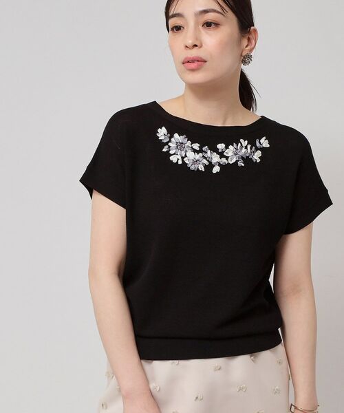 SunaUna / スーナウーナ ニット・セーター | 【SS~Lサイズ展開/手刺繍】クラフトニット | 詳細9